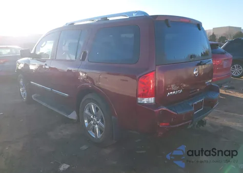 2011 Nissan Armada Platinum from USA, damaged, VIN 5N1BA0ND5BN619051